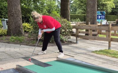 Minigolfers Appelscha verliezen op eigen baan.