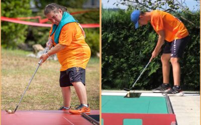 Minigolfers strijden om Wereldtitels bij de jeugd en senioren.