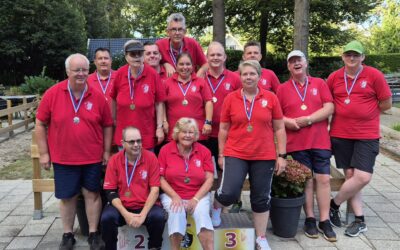 Veel podiumplaatsen voor Appelschaster minigolfers op het Districtskampioenschap.